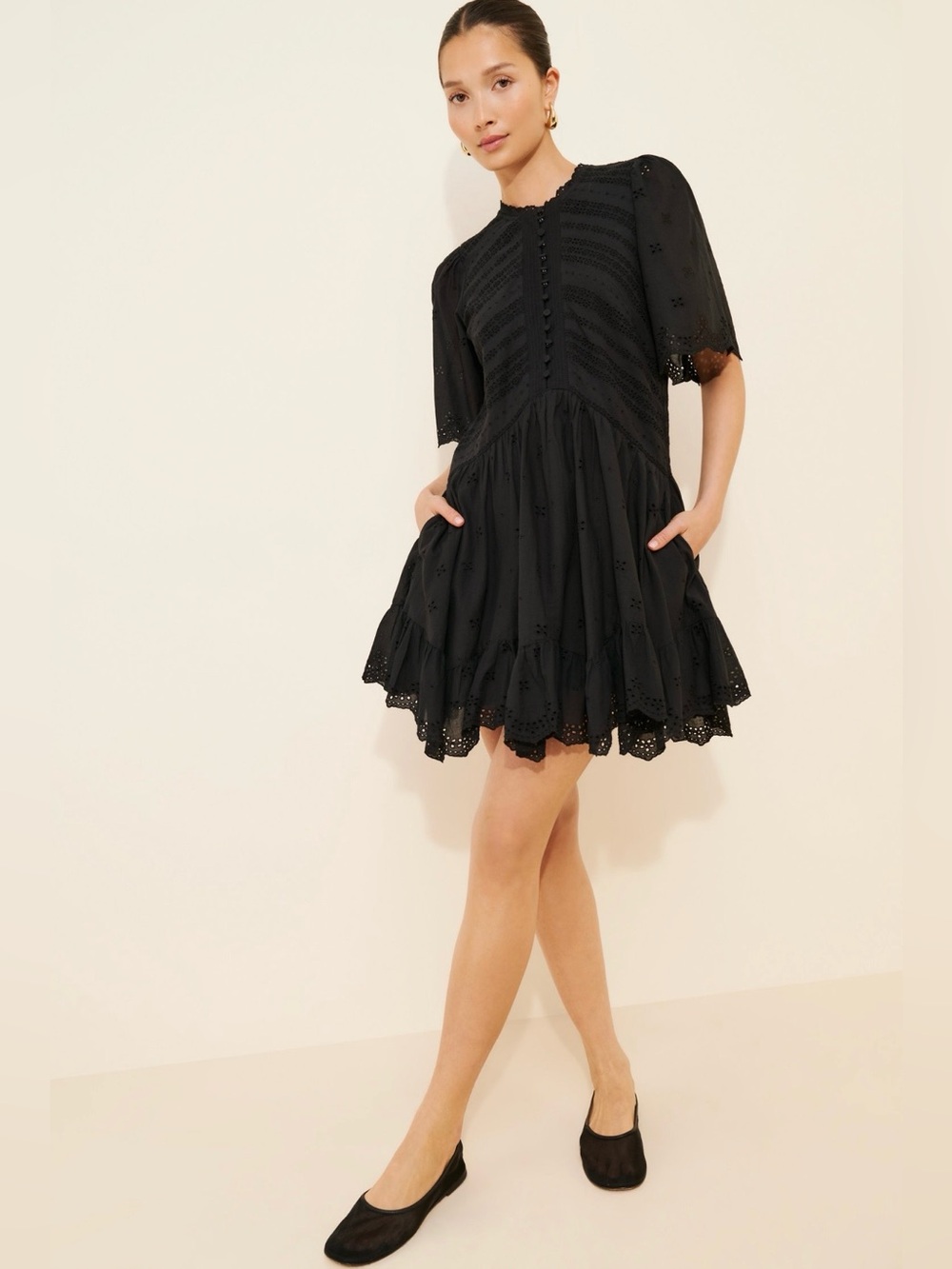 NWT Madewell Priscilla Mini Dress - Picture 6 of 14